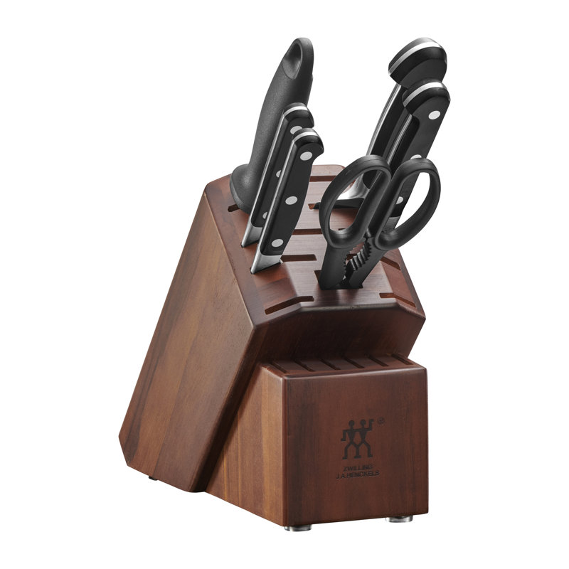 ZWILLING J.A. Henckels Zwilling Pro 7piece Knife Block Set & Reviews